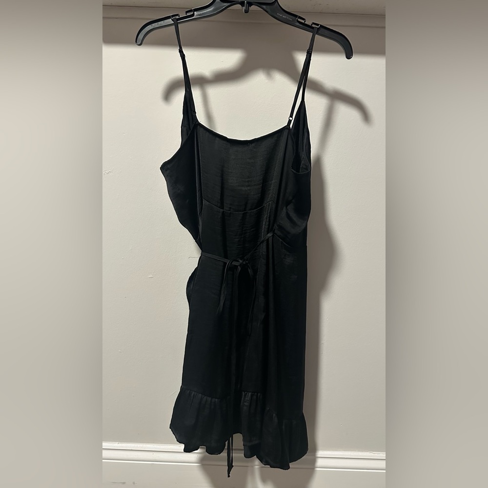 FP Intimately Black Ruffle Mini Dress - Picture 5 of 11